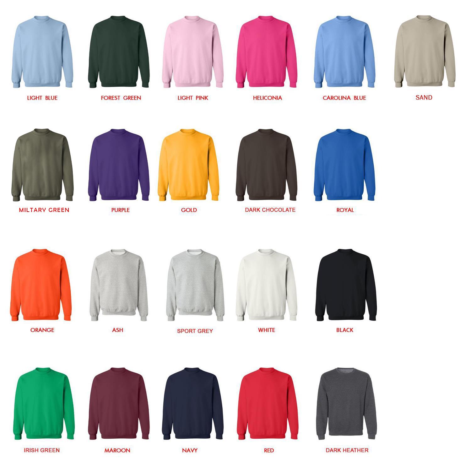 sweatshirt color chart - Mortal Kombat UK Shop