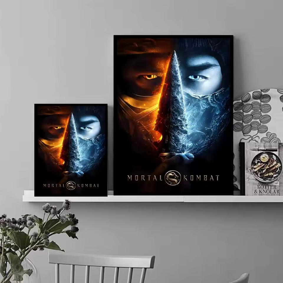 Mortal Kombat Dark Realm Heroes Wall Art