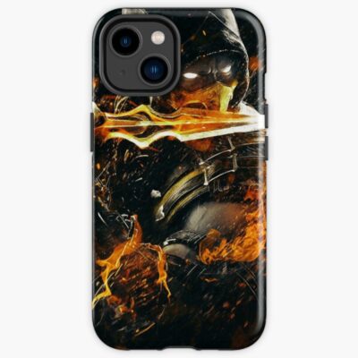 Fire In The Dark Iphone Case