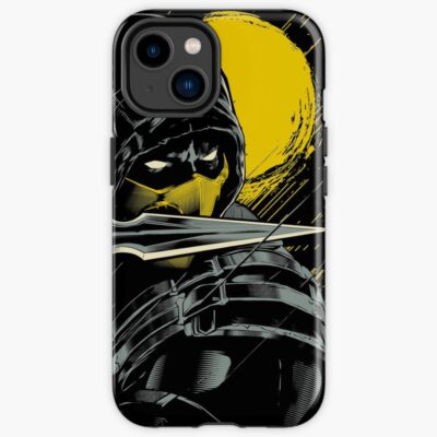 Mortal Kombat Scorpion Serious Ninja Iphone Case