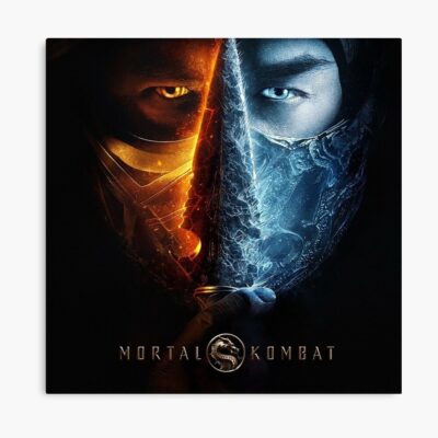 Mortal Kombat Look Vintage Tee Poster