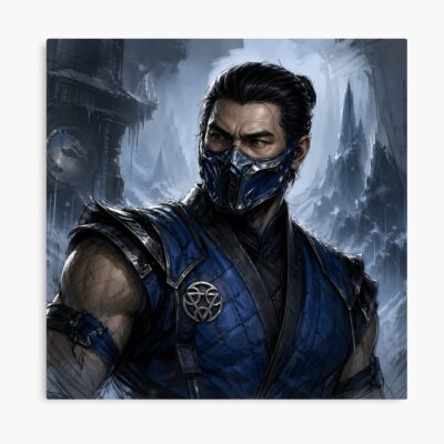 Sub Zero Mortal Kombat Fanart Poster
