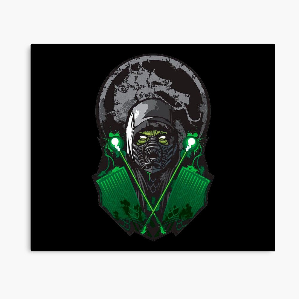 Mortal Kombat Reptile Dripping Acid Poster