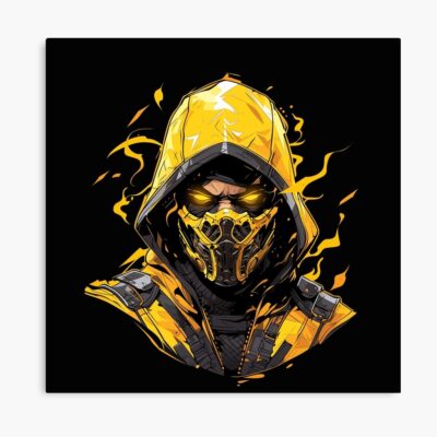 Scorpion Retro Graphic Tee Poster