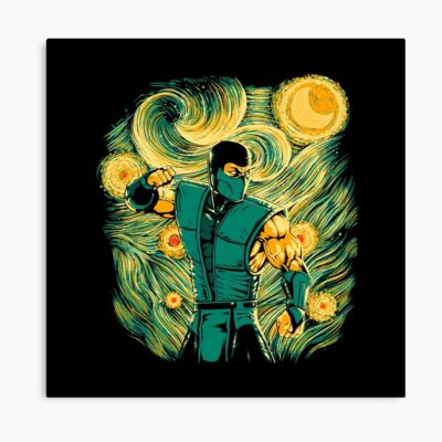 Starry Ice Retro Poster