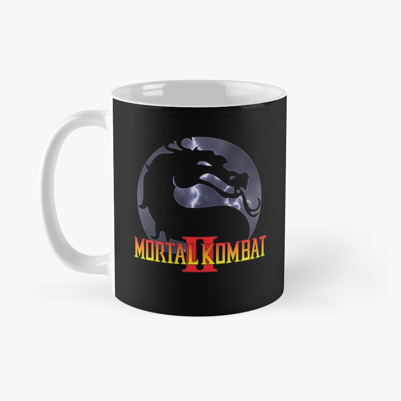 Cartoon 80s Arcade Game Classic Combat Mug - Image 2