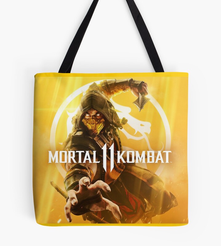 Mortal Kombat 11 Retro Tote Bag