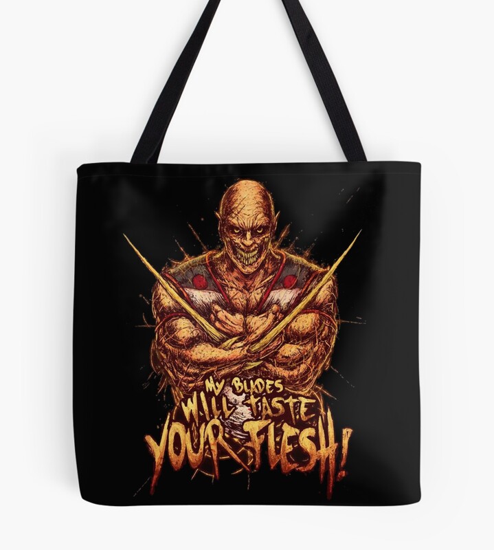 My Blades Will Taste Your Flesh Tote Bag
