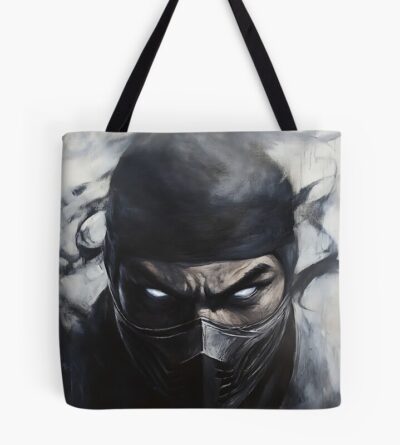 Mortal Kombat Smoke Mk Fanart Tote Bag