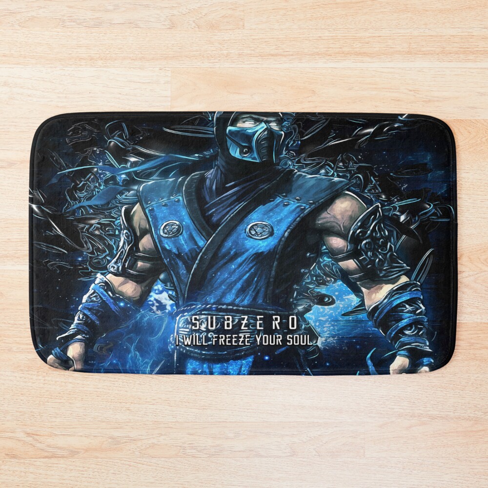 Mortal Kombat Subzero Bath Mat
