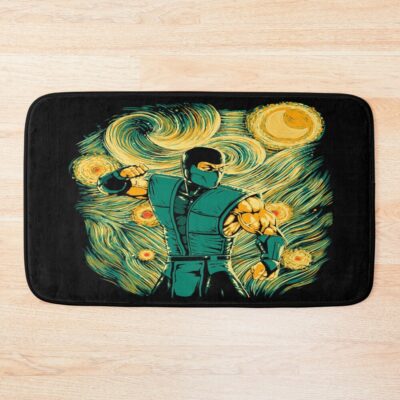Starry Ice Retro Bath Mat