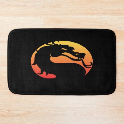 Mortal Kombat Logo Bath Mat