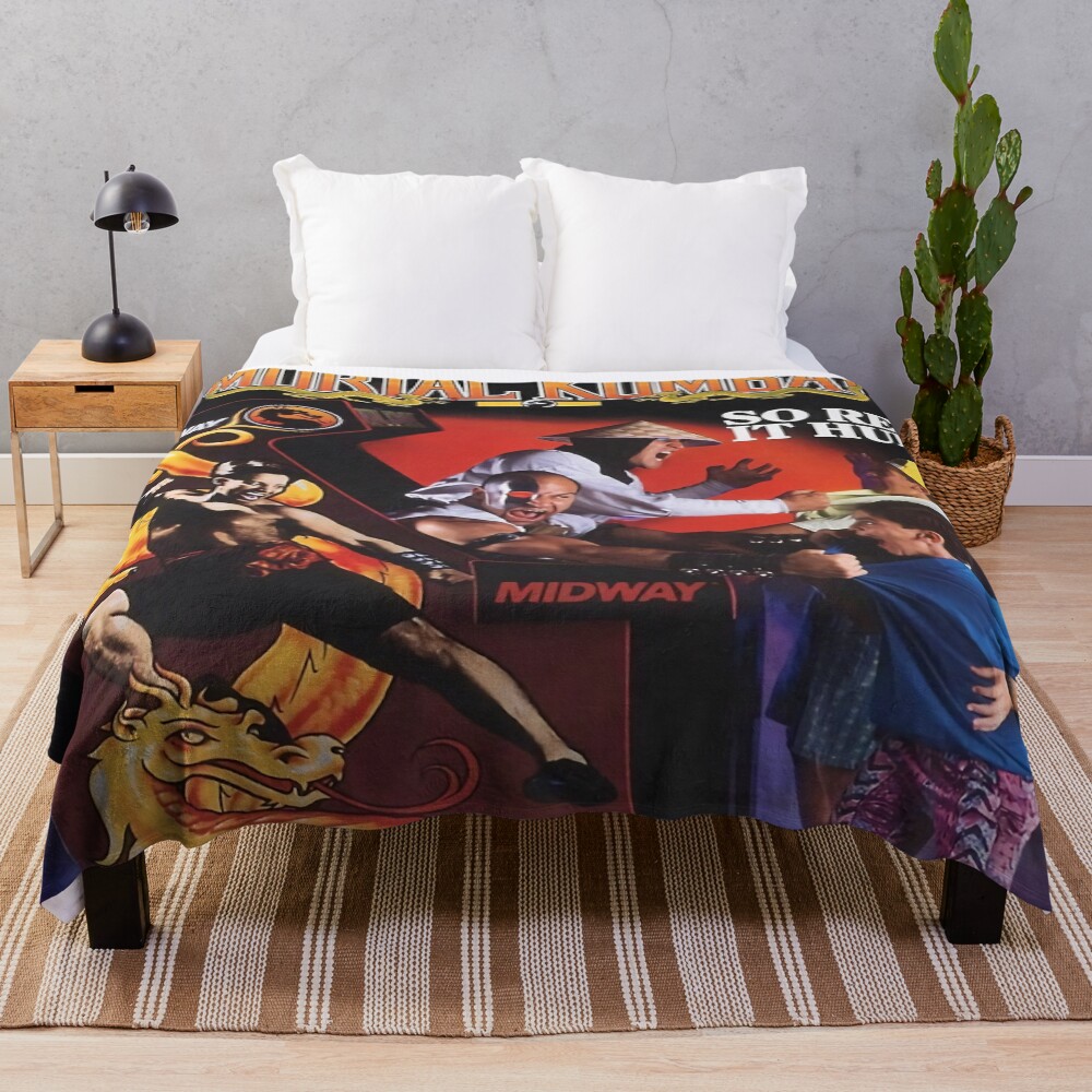 Limited Edition Mortal Kombat Throw Blanket