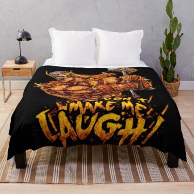 Mortal Kombat Shao Kahn Throw Blanket