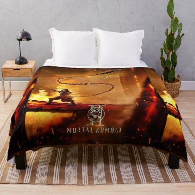Mortal Kombat 2 Innovative Throw Blanket