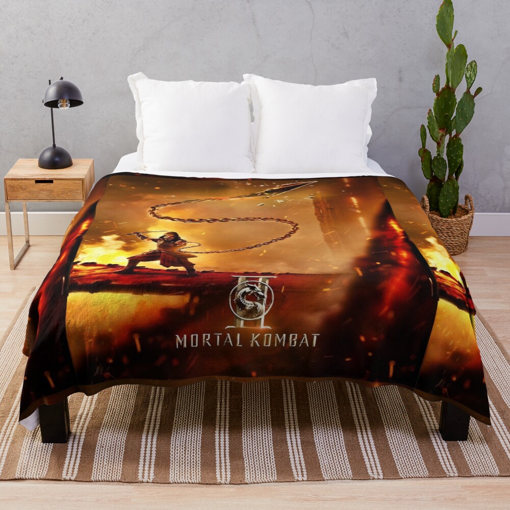 Mortal Kombat 2 Innovative Throw Blanket