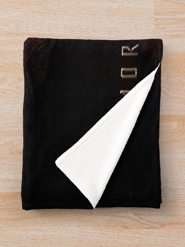 Mortal Kombat Look Vintage Tee Throw Blanket - Image 2