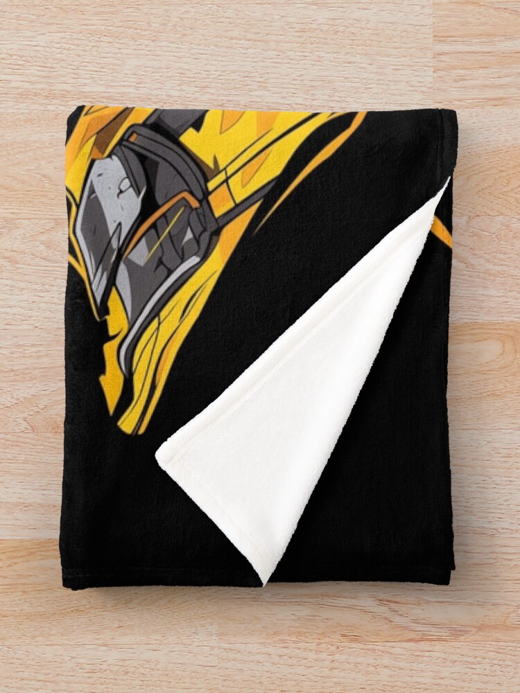Scorpion Retro Graphic Tee Throw Blanket - Image 2