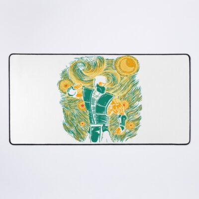 Starry Ice Tshirt Mouse Pad