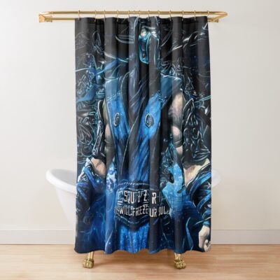 Mortal Kombat Subzero Shower Curtain
