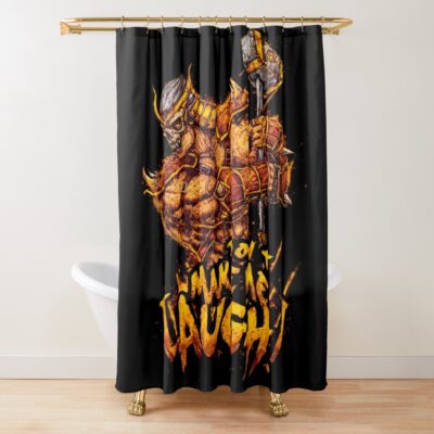 Mortal Kombat Shao Kahn Shower Curtain