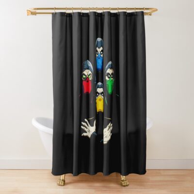 Mortal Kombat High-quality Shower Curtain