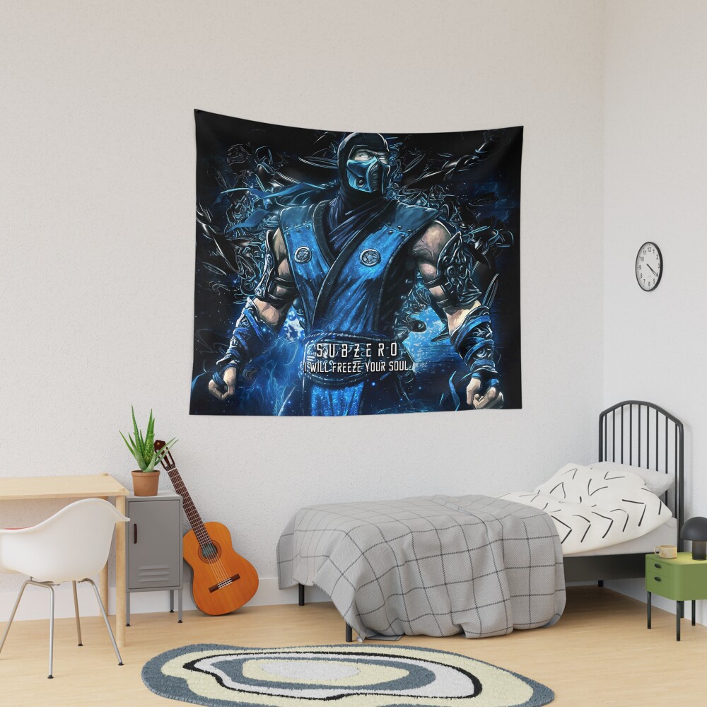 Mortal Kombat Subzero Tapestry