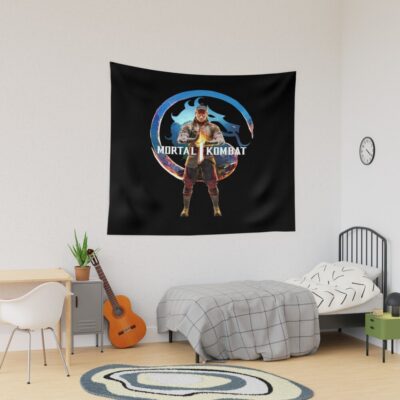 Mortal Kombat 1 Retro Tapestry