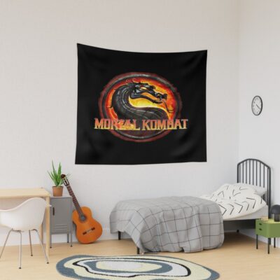 Vintage Mortal Kombat Tapestry