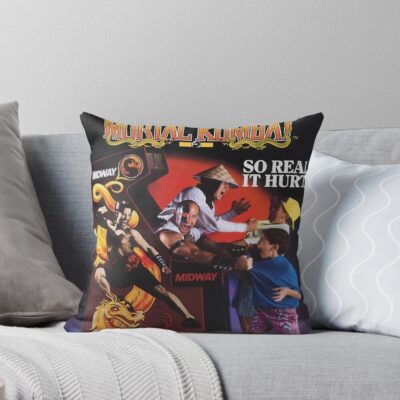 Limited Edition Mortal Kombat Throw Pillow