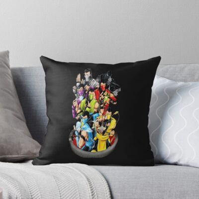Mortal Kombat Genuine Throw Pillow