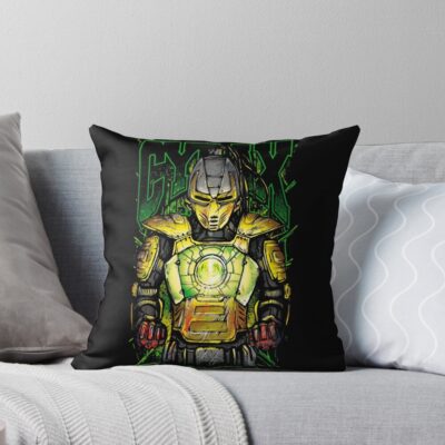 Mortal Kombat Cyrax Throw Pillow